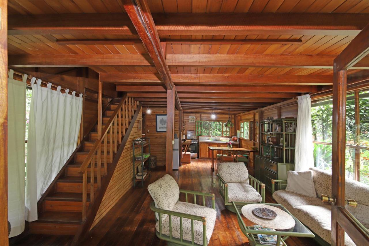 Mindo Eco Chalet Con Rio Y Cascada エクステリア 写真