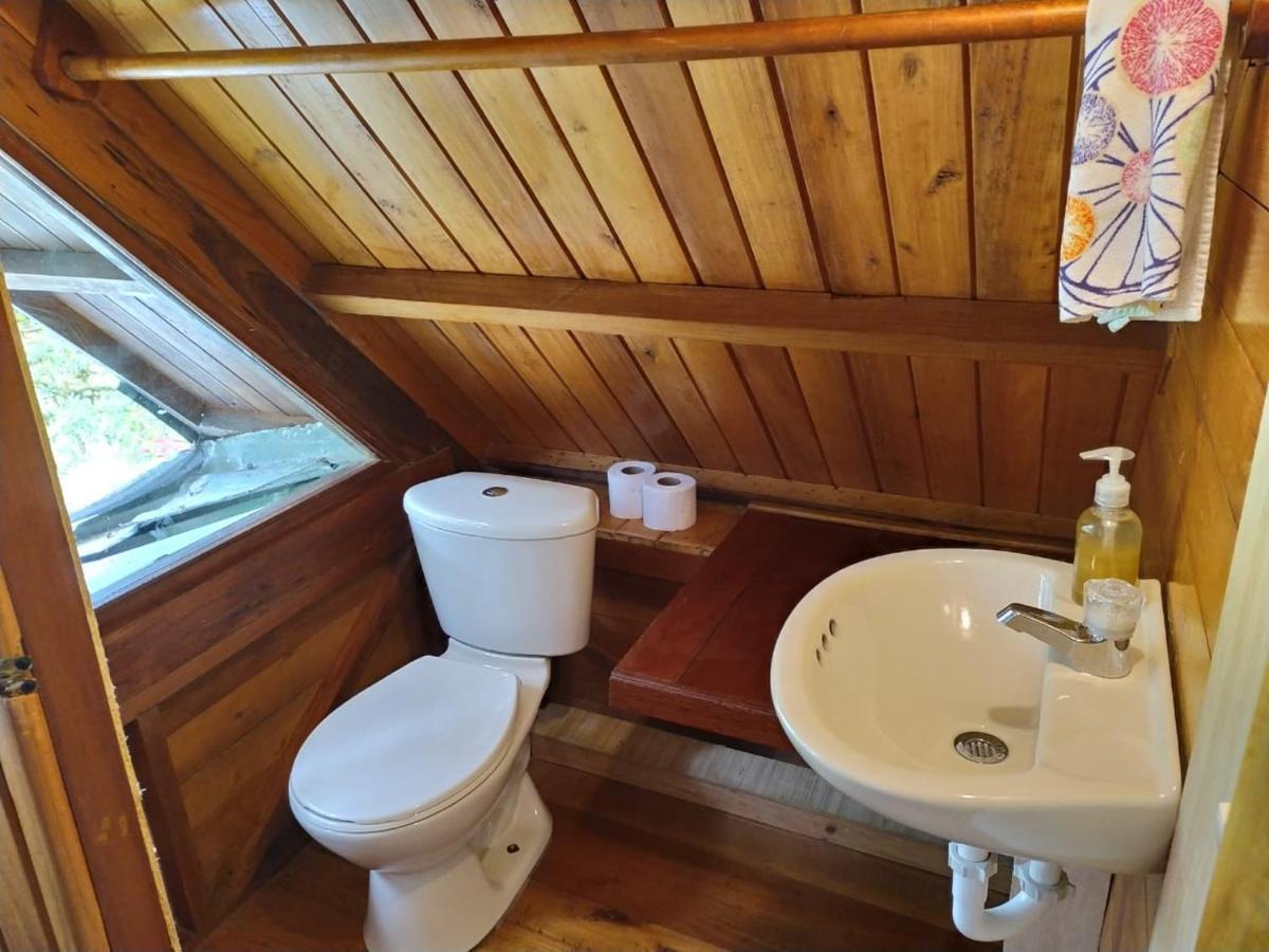 Mindo Eco Chalet Con Rio Y Cascada エクステリア 写真